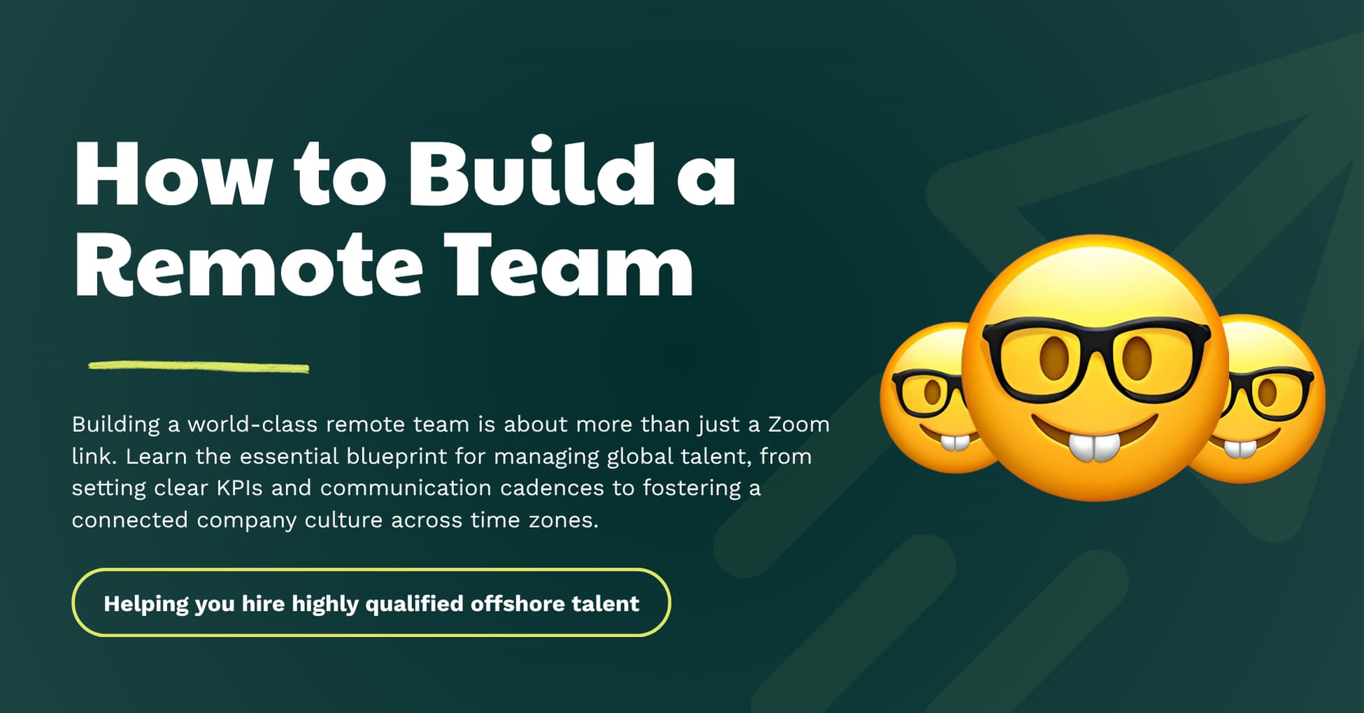 How To Build A Remote Team | Hire Far Out